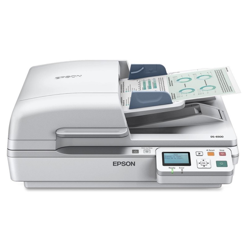 Escaner Epson DS-6500 WorkForce A4 cama Plana ADF 25ppm Duplex