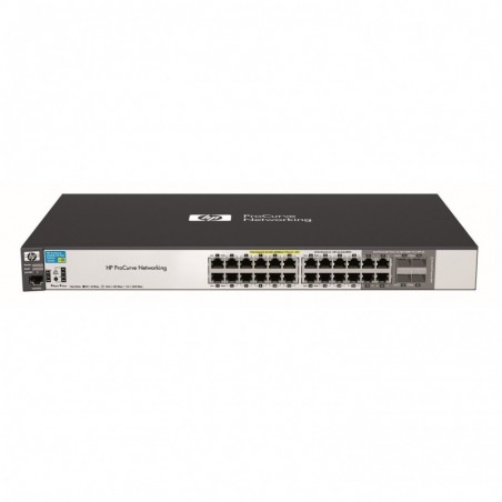 Switch HP Aruba 2530 24 Puertos Gigabit 4SFP PoE Administrable J9773A