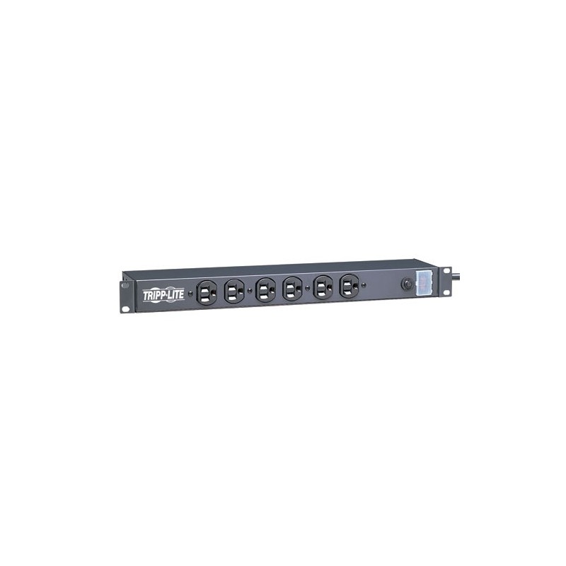 Multitoma Monofásica Estándar, 15A 120V, Instalación Horizontal 1U de Rack, 13 Tomacorrientes NEMA 5 - Imagen 1