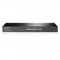 Switch 16 puertos 10/100 Tp-Link TL-SF1016 No Administrable Rack