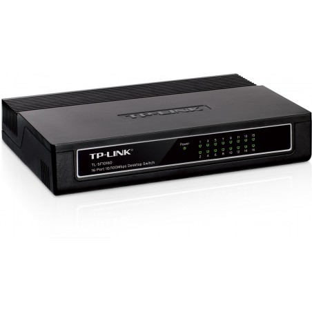 Switch 16 Puertos 10/100 Tp-Link TL-SF1016D No Administrable