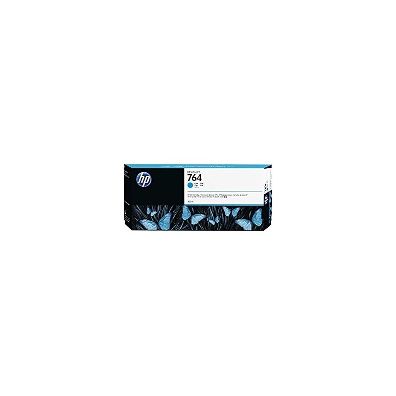 Cartucho Tinta HP C1Q13A Cyan 764 300ml Designjet T3500 MFP