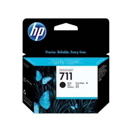 Cartucho Tinta HP CZ133A Negro 711 80ml plotter T120 T520 promocion con plotter