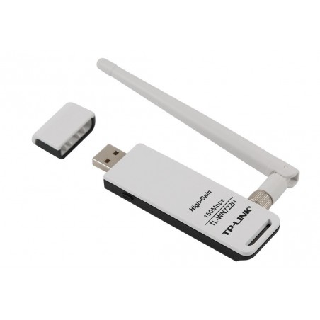 Tarjeta De Red Tp-Link TL-WN722N USB Inalambrica 150Mbps 2.4Ghz 1 Antena