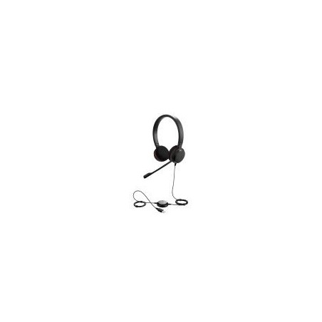 Diadema Jabra Evolve 20 UC Duo Stereo USB Con Microfono