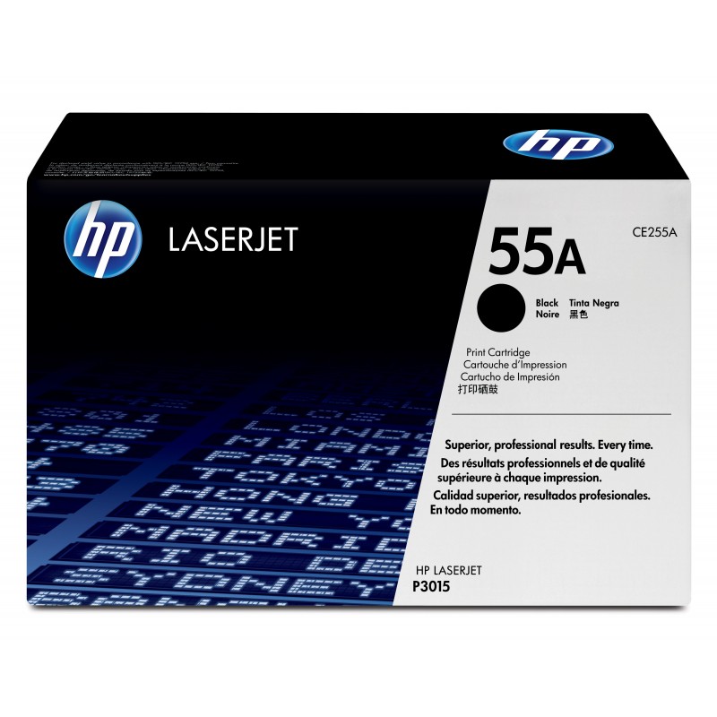 Toner HP CE255A Negro 55A Laserjet P3015 6.000 paginas