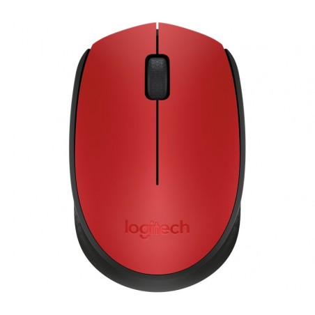 Mouse Logitech M170 Inalambrico Rojo