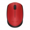 Mouse Logitech M170 Inalambrico Rojo