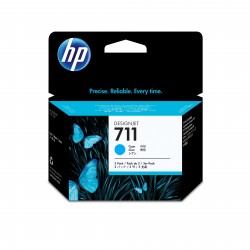 HP 711 Tripack de Tinta  29-ml Cyan  DSJ T120-T520 Series