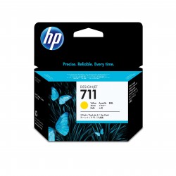 HP 711 Tripack de Tinta  29-ml Amarillo  DSJ T120-T520 Series