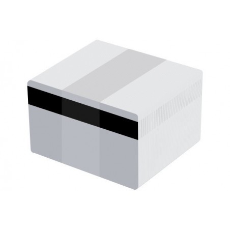 Tarjetas PVC Zebra 104523-112 Calibre 30 Mil x 500 Tarjetas Baja Coercitividad Blanco