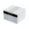 Tarjetas PVC Zebra 104523-112 Calibre 30 Mil x 500 Tarjetas Baja Coercitividad Blanco