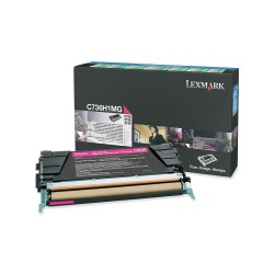 Toner Lexmark C736H1MG C736 X736 X738 Magenta 10.000 Paginas