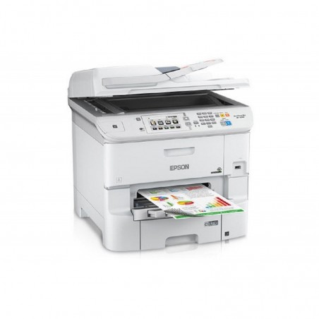 Impresora Epson WF-6590DW Workforce Multifuncional Color Duplex WiFi Blanco