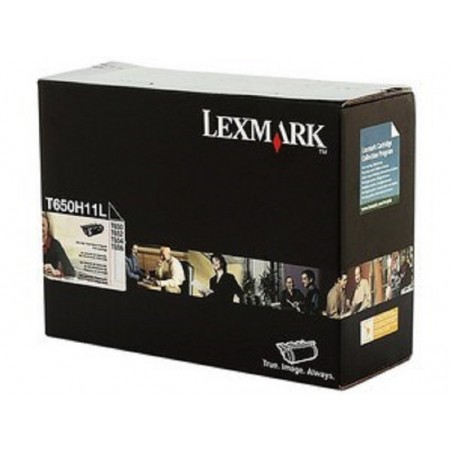 Toner Lexmark T650H11L Impresoras T650 T652 T654 Negro 25.000 Paginas