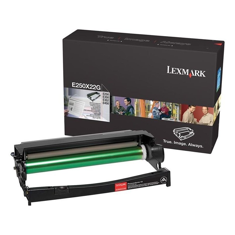 Unidad De Imagen Lexmark E250X22G Negro 30.000 Paginas E250 E35X E450 Drum Tambor
