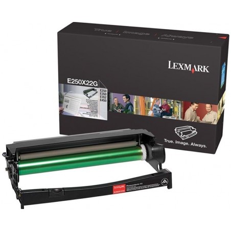 Unidad De Imagen Lexmark E250X22G Negro 30.000 Paginas E250 E35X E450 Drum Tambor