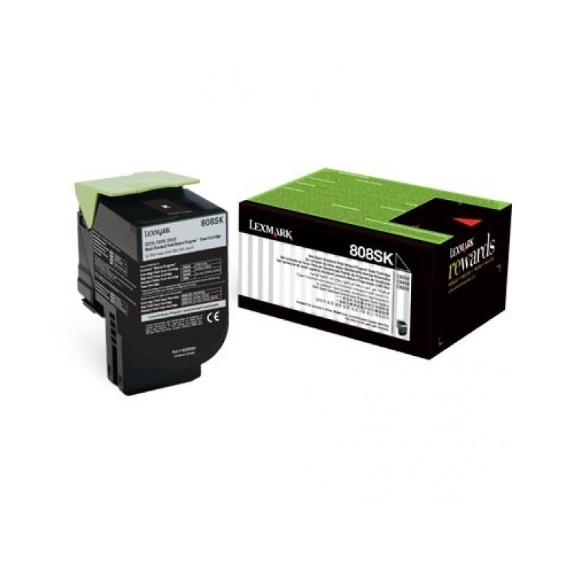 Toner Lexmark 80C8SK0 Negro 2.500 Paginas CX310 CX410 CX510