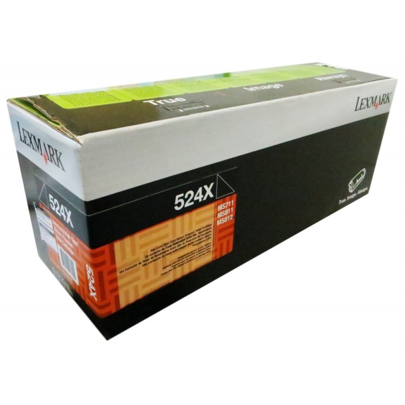 Toner Lexmark 52D4X00 Negro 524X 45.000 Paginas MS811DN MS812DN
