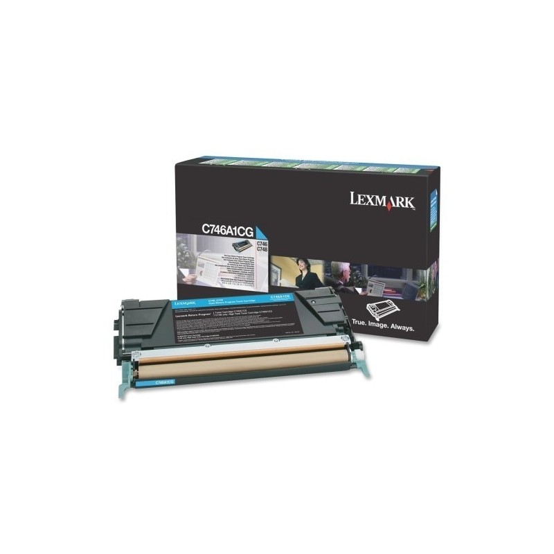 Toner Lexmark C746A1CG Cyan 7.000 Paginas C746 C748