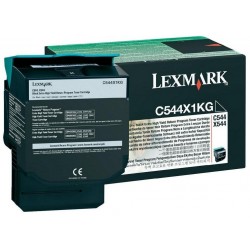 Toner Lexmark C544X1KG Negro 6.000 paginas para C544 X544