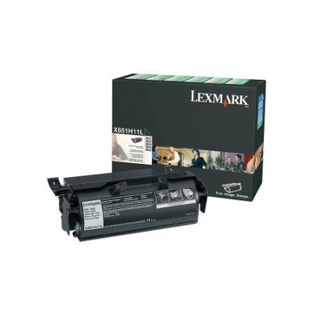 Toner Lexmark X651H11L Negro 25.000 Paginas X651 X652 X654 X656 X658