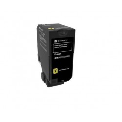 Toner Lexmark 74C4HY0 Amarillo 12.000 Paginas CS725