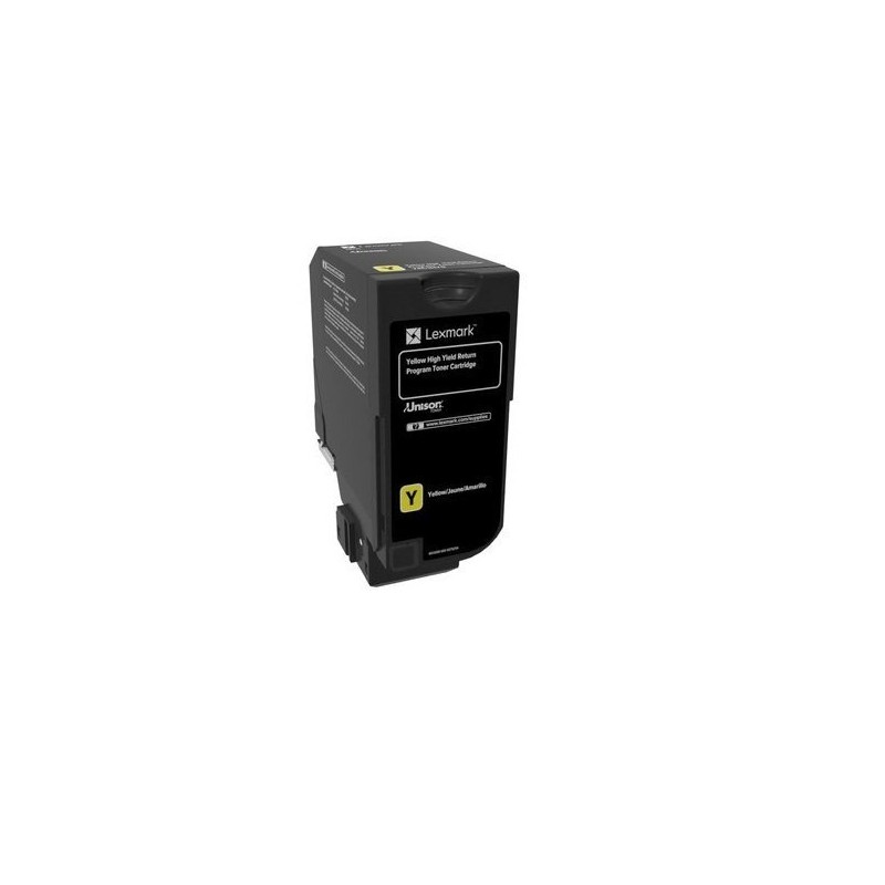 Toner Lexmark 74C4HY0 Amarillo 12.000 Paginas CS725