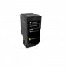Toner Lexmark 74C4HY0 Amarillo 12.000 Paginas CS725