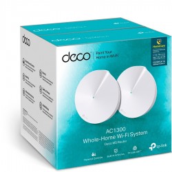 Router Tp-Link Deco M5 Kit x 2 WiFi AC1300 Doble Banda 5Ghz 2.4Ghz