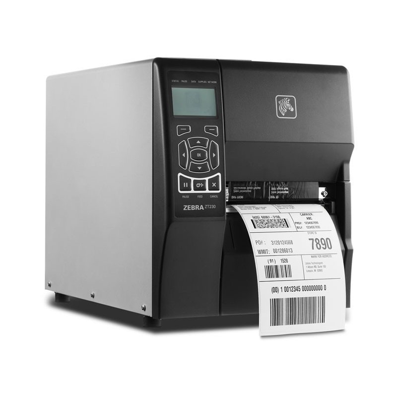 Impresora Zebra ZT230 De Etiquetas Transferencia Termica 203dpi USB Serial