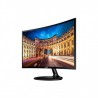 Monitor Samsung 23.5" Pulgadas Curvo LC24F390FHLXZL