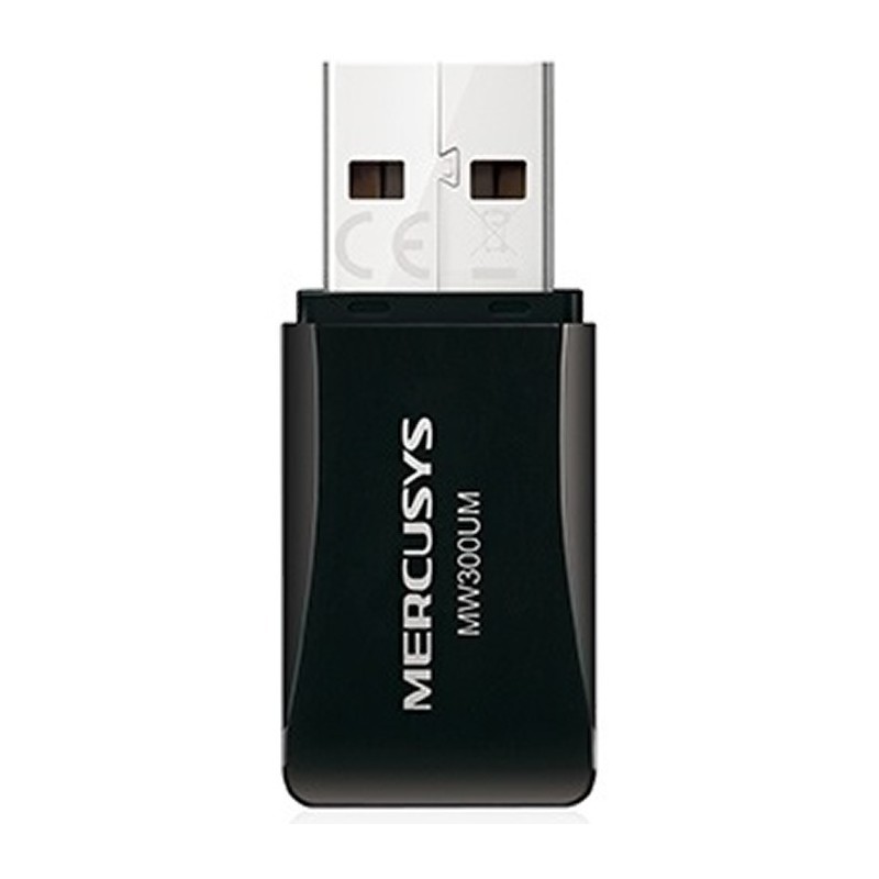 Adaptador De Red Tp-Link Mercusys WiFi MW300UM Mini USB N300