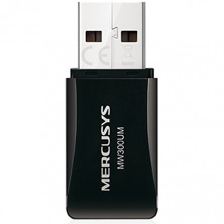 Adaptador De Red Tp-Link Mercusys WiFi MW300UM Mini USB N300