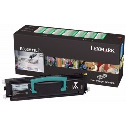 Toner Lexmark E352H11L Negro 9.000 Paginas E350 E352 E250