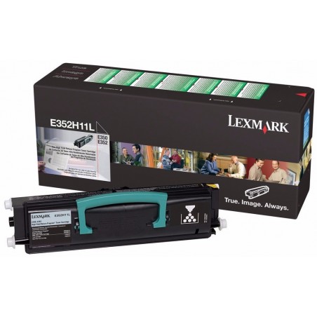Toner Lexmark E352H11L Negro 9.000 Paginas E350 E352 E250