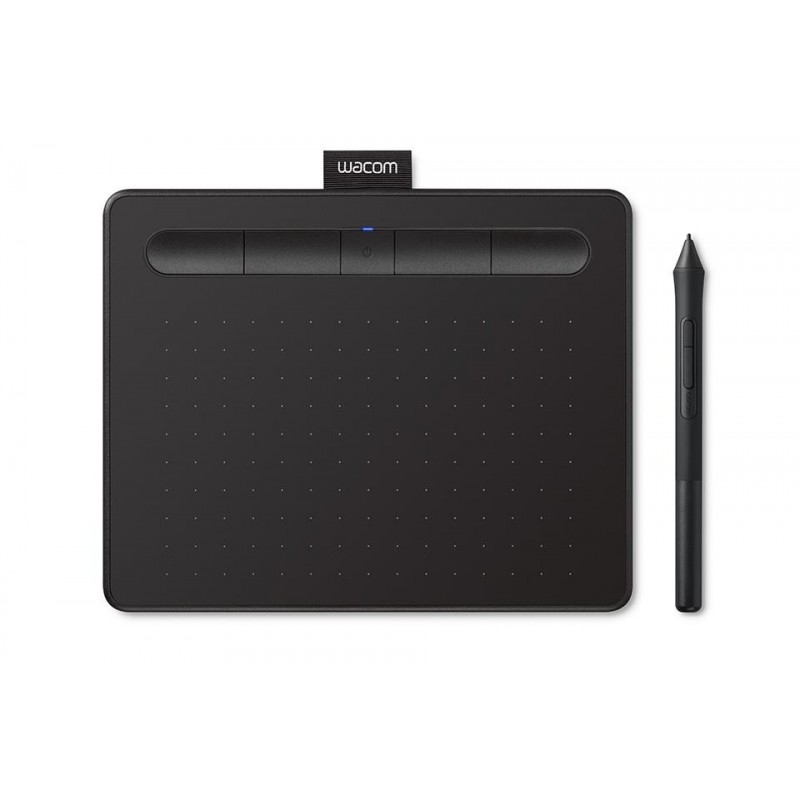 Tabla Digitalizadora Wacom CTL4100WLK0 Bluetooth Intuos Lapiz Pequeña Negra