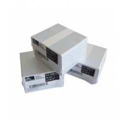 Tarjetas PVC Zebra 104523-111 Calibre 30 Mil Paquete x 500 Tarjetas Blanco