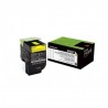 Toner Lexmark 80C8XY0 Amarillo 808XY 4.000 Paginas CX510DE CX510DHE