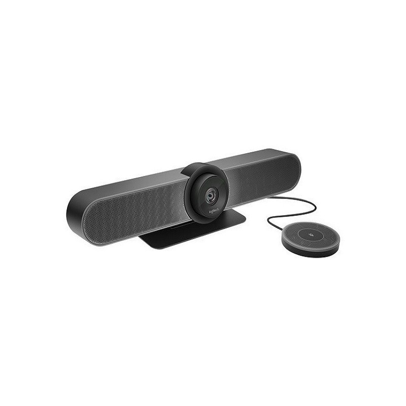 Camara Videoconferencia Logitech Meetup 4K ConferenceCam + Microfono De Expansion