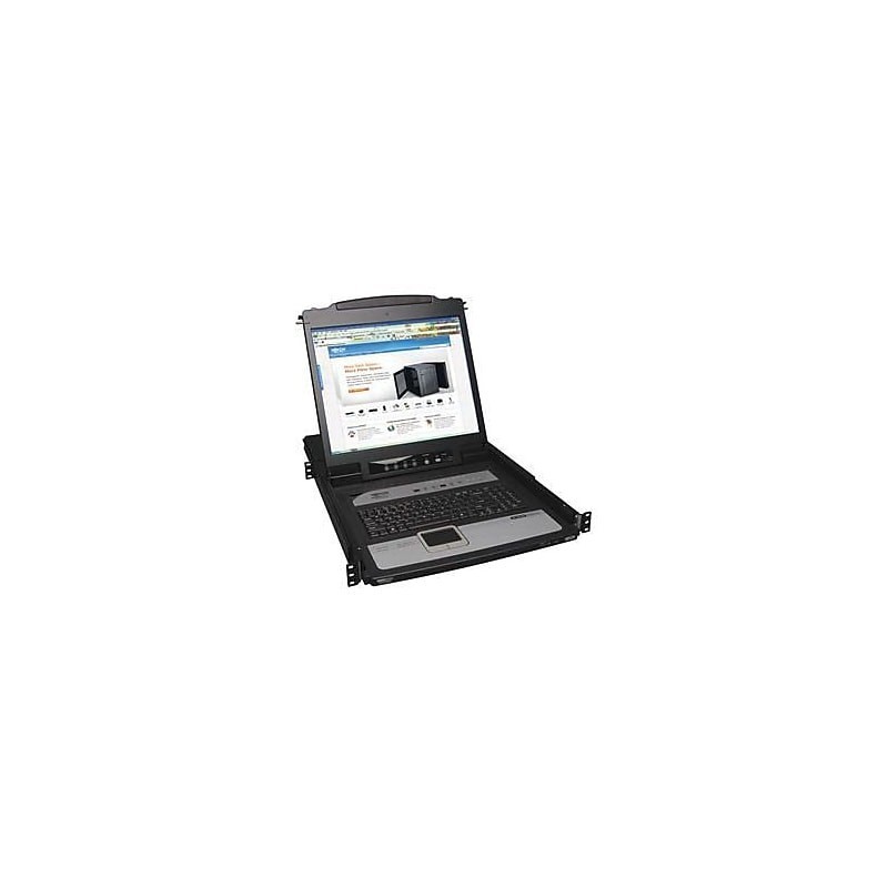 Consola KVM Tripp Lite 16 Puertos LCD Rack 19" Multiplexor B020-U16-19-K NetDirector