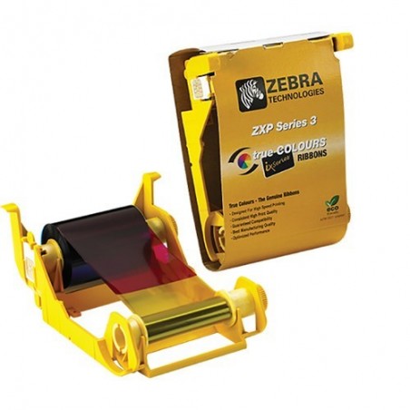 Cinta Zebra 800033-340 YMCKO Color Version 2 ZXP Serie 3 280 Impresiones