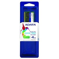 Memoria Para Portatil Adata 4GB DDR3L 1600Mhz Low Voltage Sodimm
