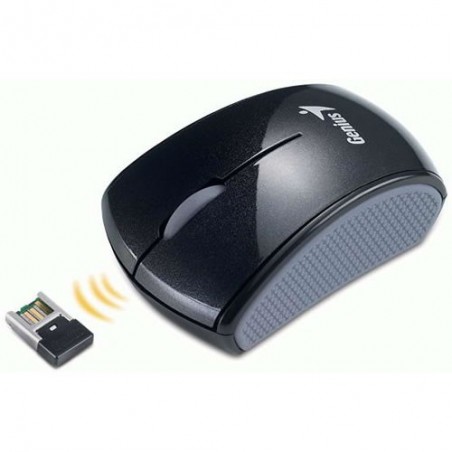Mouse Genius Microtraveler 900s Inalambrico 2.4Ghz Negro