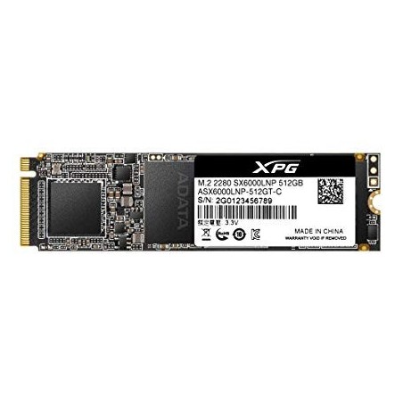 ADATA SSD SATA M.2 PCIE MODELO SX6000LNP 512GB