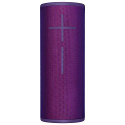 Parlante Logitech UE MegaBoom 3 Sumergible Flota Potencia 36W Bluetooth Morado