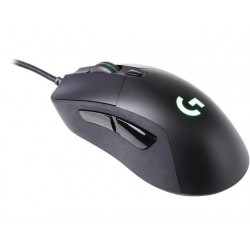 MOUSE G403 PRODIGY Logitech Gaming Alámbrico USB 12000DPI Compatible Win-Mac Sensor HERO16K 6Botones Programables RGB Lightsync 