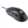 MOUSE G403 PRODIGY Logitech Gaming Alámbrico USB 12000DPI Compatible Win-Mac Sensor HERO16K 6Botones Programables RGB Lightsync 
