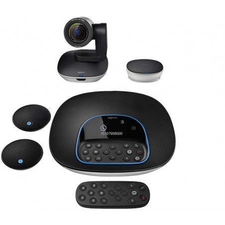 Camara Logitech Conference Group Con Microfono De Expansion 960-001060