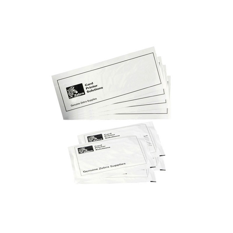 Kit De Limpieza Zebra 105999-101 ZXP Serie 7 4 Tarjetas de impresion 4 Alimentacion